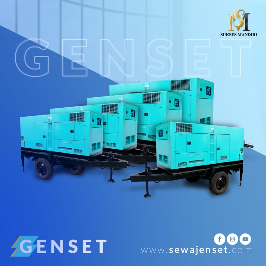 rental genset silent